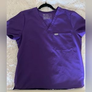 Figs Purple Scrub Set